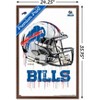 Trends International NFL Buffalo Bills - Drip Helmet 20 Framed Wall Poster Prints - 3 of 4