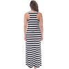 Just Love Womens Maxi Dress Knit Jersey Tank Sundress for Women - 3 of 3