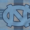NCAA North Carolina Tar Heels Plaid Steel Royal Plush Faux Shearling Blanket - 2 of 3