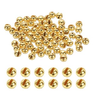 Unique Bargains Fly Tying Slotted Tungsten Round Beads for Variety Jig Hooks 70 Pcs - 1 of 4