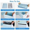 Racxily 30L Collapsible Storage Bins With Dustproof Lid Waterproof Interior Bag Handle Stackable Storage Box Container Utility Organizer - 3 of 4