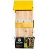 JCs Wildlife Save Our Bees Please 3-Teir Diamond Yard Stake Mason Bee House - 3 of 4