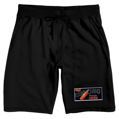 Orange Crush Cooling Orange Men s Black Graphic Sleep Shorts Target