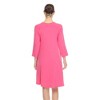 Women's Criss Cross Neckline Swing Dress - 3 of 4