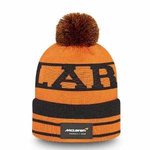 McLaren F1 New Era Team Daniel Ricciardo Bobble Cuff Beanie - 1 of 3