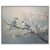 Art Remedy Two birds and a blossom branch Rustic Chic Farmhouse Wall Art Framed - 3 of 4