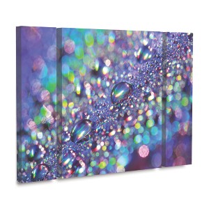 Beata Czyzowska Young 'Colours Of The Rainbow' Multi Panel Art Set Small 3 Piece - 1 of 3