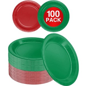 SparkSettings Disposable Paper Dessert Plates 6 3/4 Inches - 1 of 4