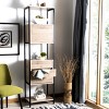 Gabrielle Etagere - FOX4274 - Oak/Black - Safavieh Couture - 2 of 4