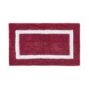 Hotel Bath Rug 100% Premium Cotton Tufted Two Tone Reversible Bathroom Rug, Soft & Water Absorbent, Machine Washable Bath Mat - 2 of 4
