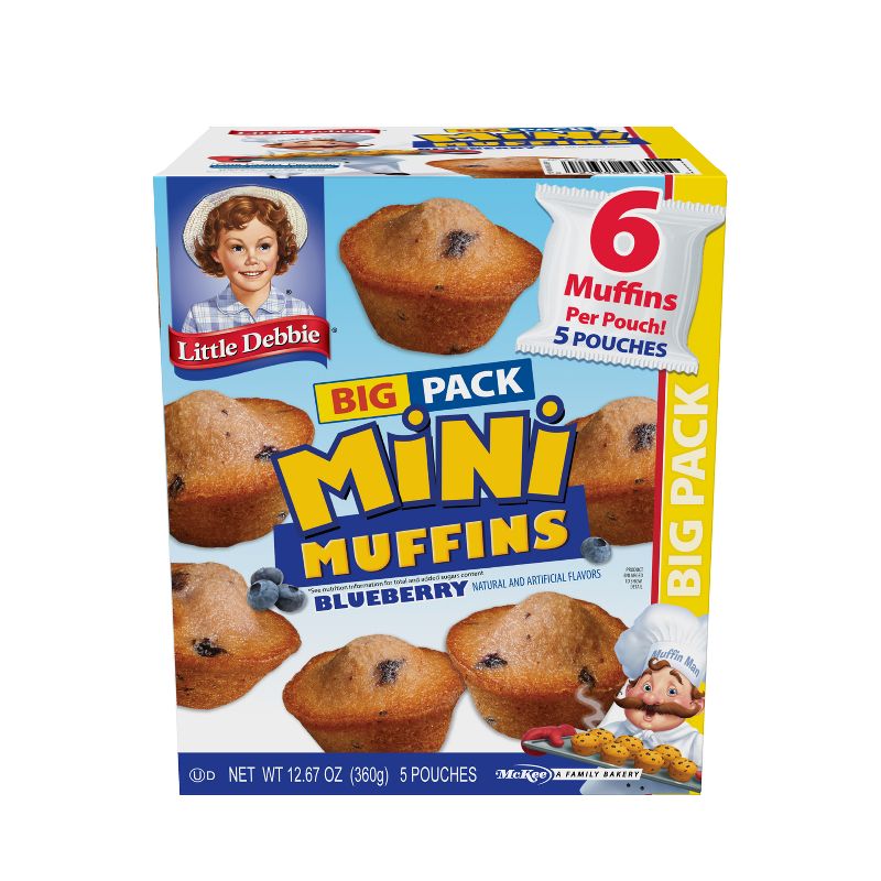 Little Debbie Big Pack BlueBerry Mini Muffins - 12.67oz, 3 of 6