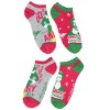 Elf The Movie Buddy The Elf Sayings 5 Pairs No Show Ankle Socks For Women - 4 of 4