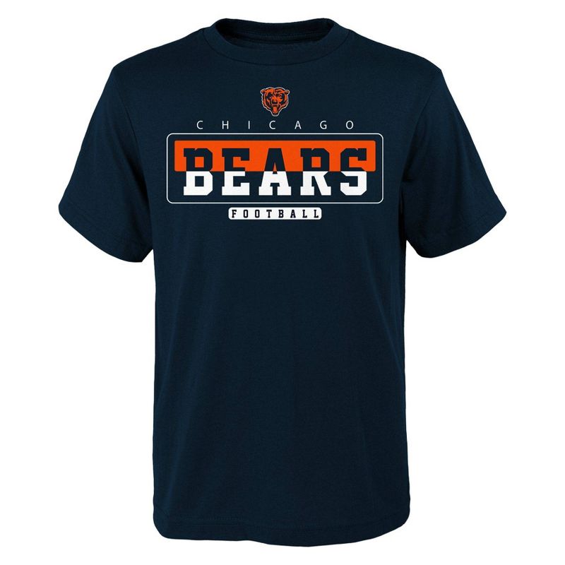 NFL Chicago Bears Boys&#39; Short Sleeve Cotton T-Shirt, 1 of 2