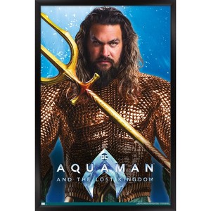 Trends International DC Comics Movie Aquaman and the Lost Kingdom - Aquaman Framed Wall Poster Prints - 1 of 4