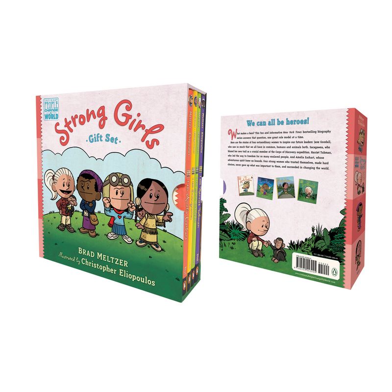 Strong Girls Gift Set - (Ordinary People Change the World) by  Brad Meltzer (Mixed Media Product), 1 of 2