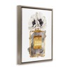 Stupell Industries Poppy Perfume Bouquet Black Framed Floater Canvas Wall Art - 3 of 4