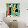 Amanti Art Fashion Trio 1 by Elan Studios Canvas Wall Art Print Framed - 4 of 4