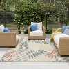 Nourison Aloha Floral Leaf Flatweave Indoor/Outdoor Area Rug - 2 of 4