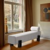 Meridian Furniture,Edison Chenille Fabric Bench - 2 of 4