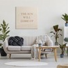 Stupell Industries Sun Will Come Up Phrase, 30" x 30" - 2 of 4