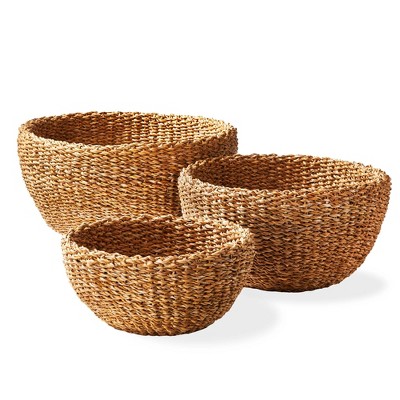 tag Seagrass Round Bowl S/3