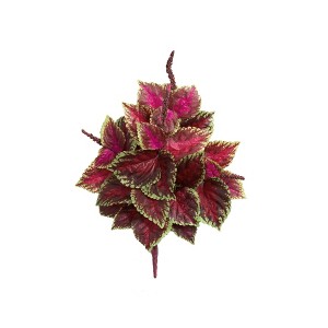 Nearly Natural 23-in Coleus Bush Artificial Plant (Set of 6) - 1 of 2