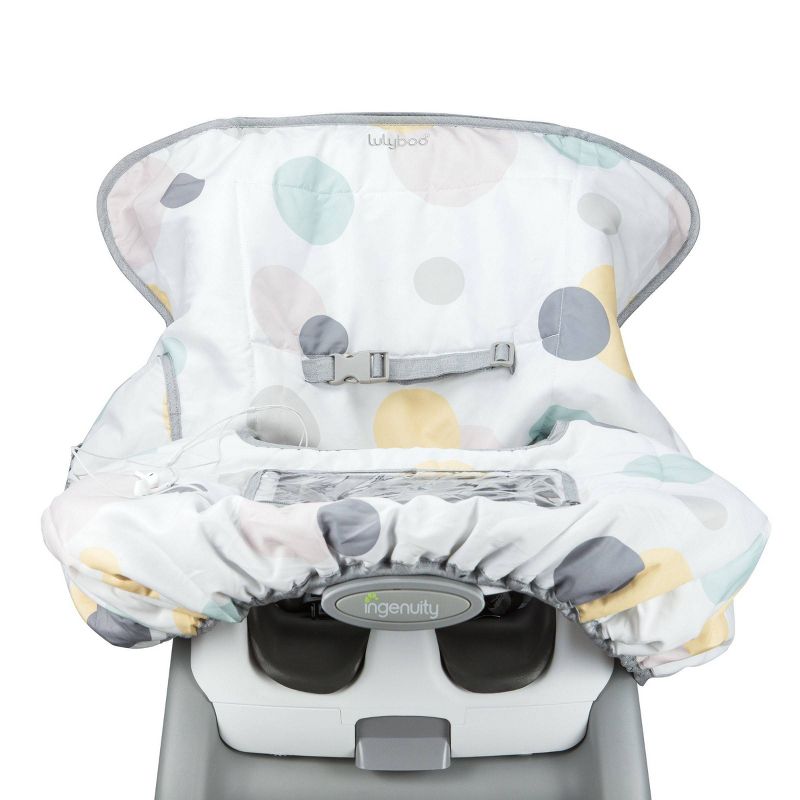 Lulyboo Shopping Cart and High Chair Cover - Bubbles, 5 of 12