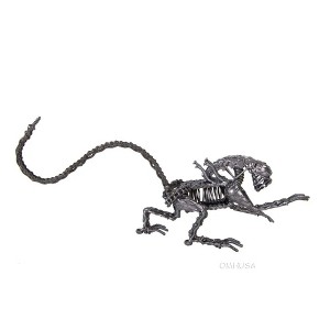 Metal Alien Xenomorph XX121 Figurine 12.2" – Handmade Horror Movie Collectible By Old Modern Handicrafts - 1 of 4