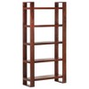 vidaXL Book Cabinet Honey brown Solid Acacia Wood Medium Book Cabinet - 2 of 4