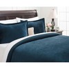 Chanasya Velvet Velour Duvet Cover Set - 2 of 4