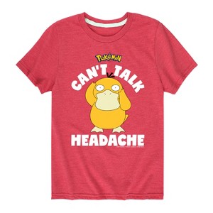 Boys' - Pokémon - Psyduck Headache Short Sleeve Graphic T-Shirt - 1 of 4