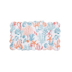 C&F Home 14" x 51" Tangerine Coast Table Runner - 1 of 3