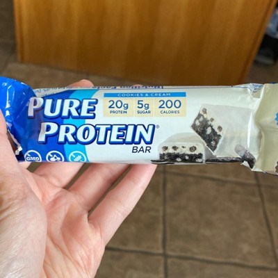 Pure Protein Bar - Cookies & Cream - 12pk : Target