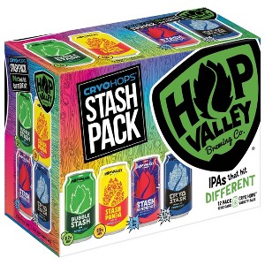 Hop Valley Brewing IPA Variety Pack - 12pk/12 fl oz Cans - 1 of 4