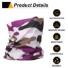 Unique Bargains Breathable Elastic Cycling Fishing Running Neck Gaiter Face Mask - 4 of 4