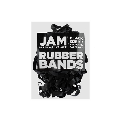 JAM Paper Jam Paper Colored Rubber Bands, Size 33, Blue Rubberbands,  100/Pack in the Clips & Fasteners department at