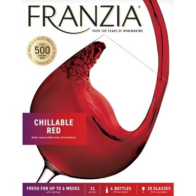 Franzia Chillable Red Blend Wine - 3L Box