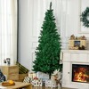 Aghana Digitals 7ft Auto-Open Half Christmas Tree with Flame Retardant PVC Branches & Sturdy Steel - 2 of 4