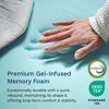 Mattress Topper - 2" & 3" - CertiPUR-US Certified Memory Foam - Dusk by Viscosoft - 2 of 4