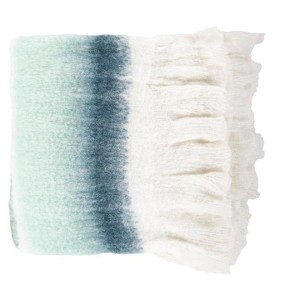 Mark & Day Ragnitz 50"W x 60"L Transitional Emerald Throw Blankets - 1 of 3