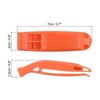 Unique Bargains Plastic Kayaking Hiking Survival Signal Marine Whistles 2 Pcs - 2 of 4