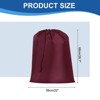 Unique Bargains Washable Travel Camping Drawstring Closure Laundry Bags - 2 of 4
