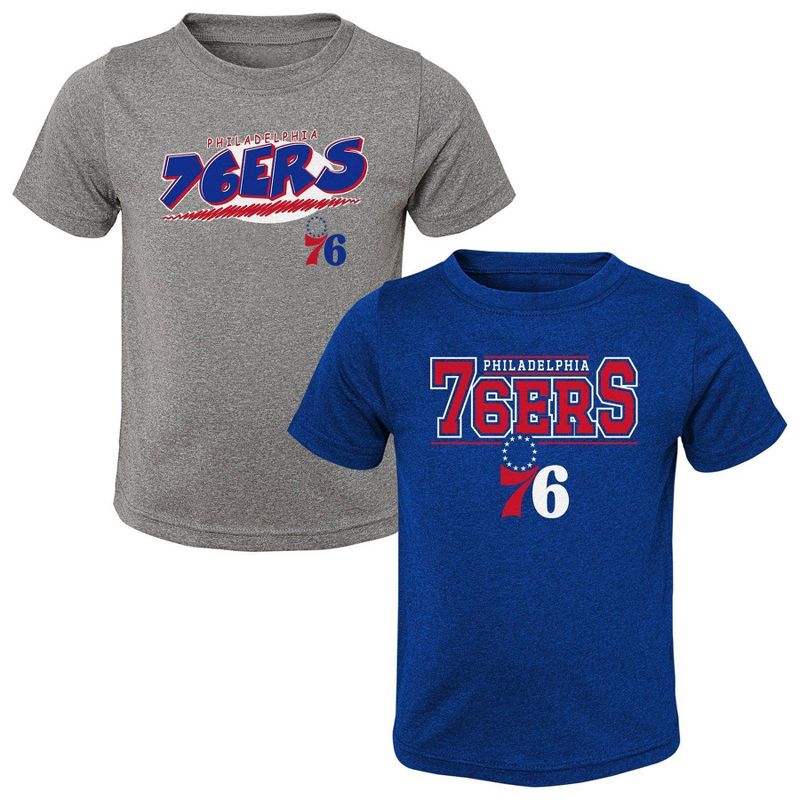 NBA Philadelphia 76ers Toddler 2pk T-Shirt, 1 of 4