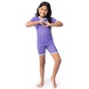 Fruit of the Loom Girl's Snug Fit 100% Cotton Pajama Sets, 4-Piece, Sizes - 3 of 4
