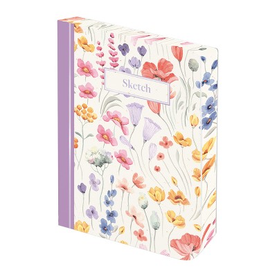 Floral Sketch Book - by  Arcturus Publishing Limited (Paperback)