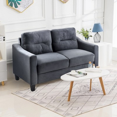 Sectional Sofa, Upholstered Couch, Living Room Furniture Sofa, With Armrest, Modern Linen Sofa, Easy Assembly