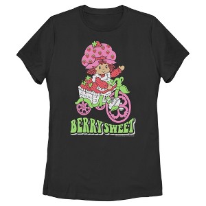 Women's Strawberry Shortcake Berry on a Cart T-Shirt - 1 of 4