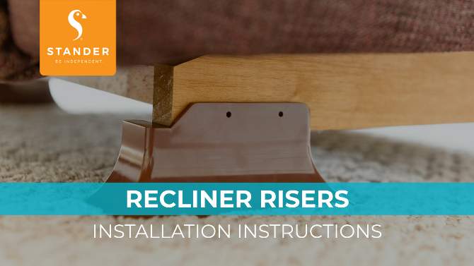 Stander Recliner Risers  -  4ct, 2 of 8, play video