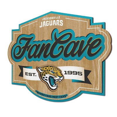 Fan Creations 7846139328 16 in. Jacksonville Jaguars Sign Door Hanger