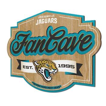 NFL Jacksonville Jaguars Fan Cave Sign